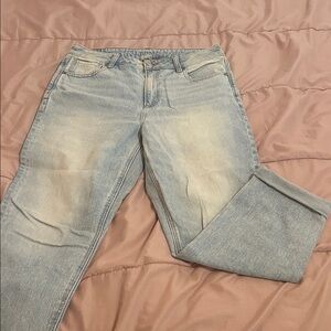 American Eagle Outfitters Light Wash Straight Leg Jeans